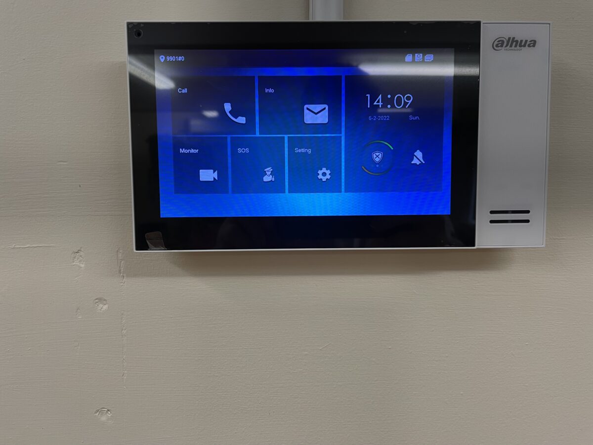 Home Security Panel installation in Preston
