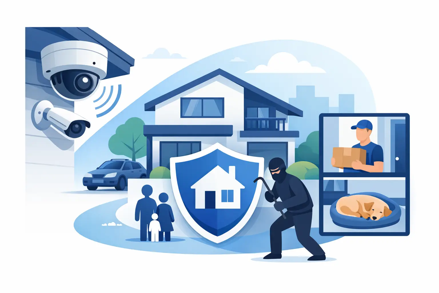 Home CCTV Installation That Covers What Matters