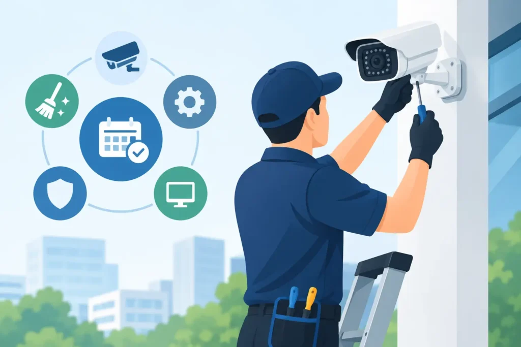 A Maintenance Plan for CCTV Cameras That Works