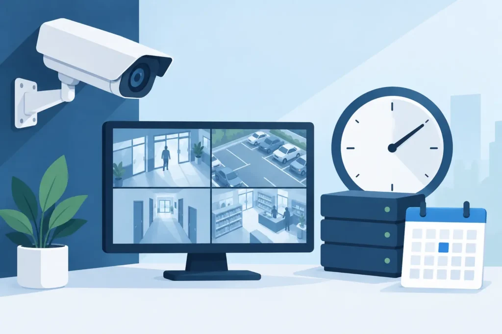 CCTV retention duration: how long is right?